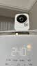 中兴（ZTE）小兴看看SC80云台版800万像素 超微光全彩 AI人形侦测手机查看双频家用摄像头监控 白色128G卡套装 实拍图