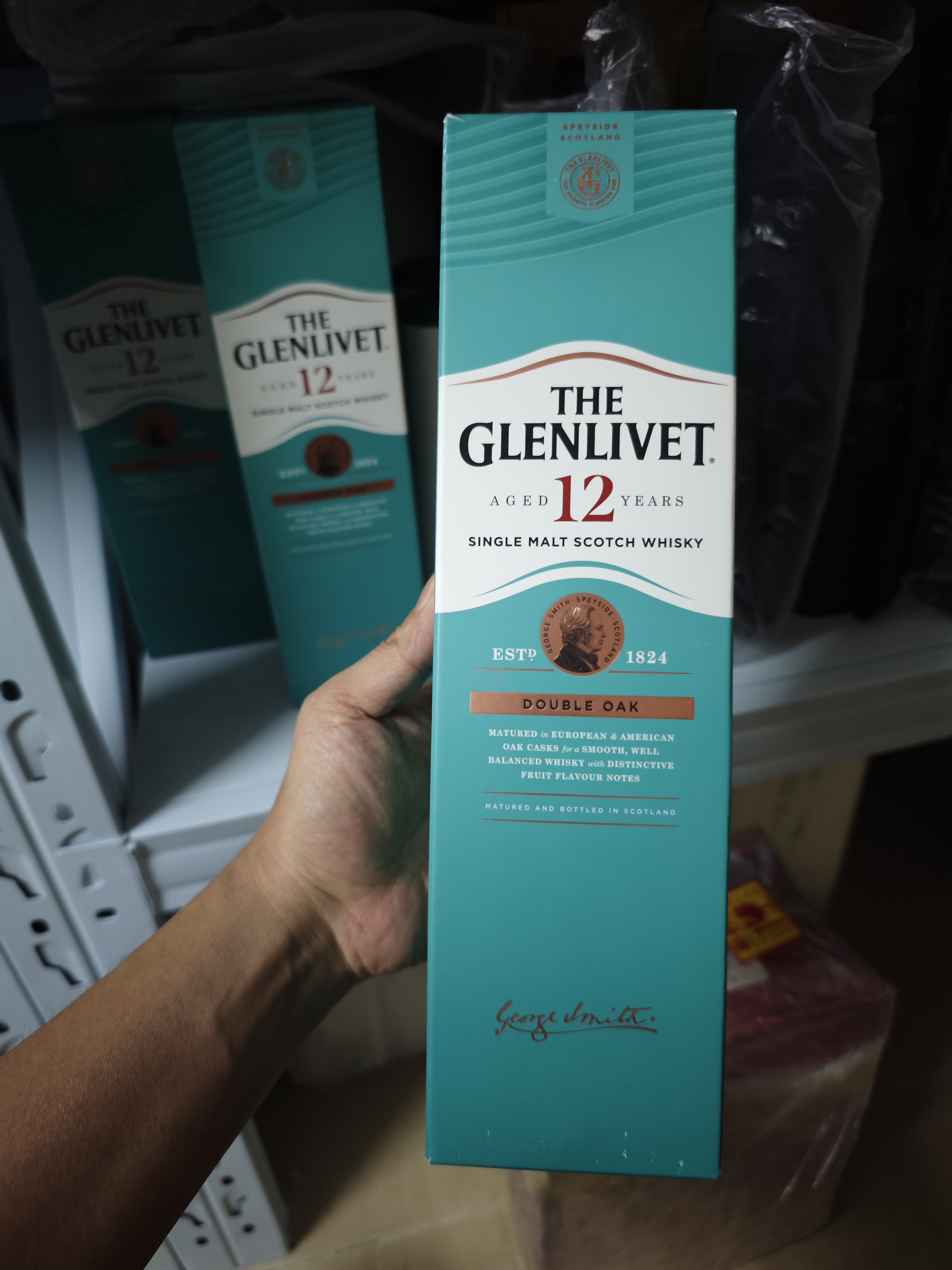 格兰威特（ThE GLENLIVET）12年陈酿苏格兰单一麦芽花果香威士忌洋酒 700ml 金秋献礼 实拍图
