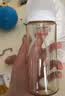 贝亲（Pigeon）玻璃奶瓶宽口径防胀气240ml M号奶嘴 3月+ AA187  实拍图