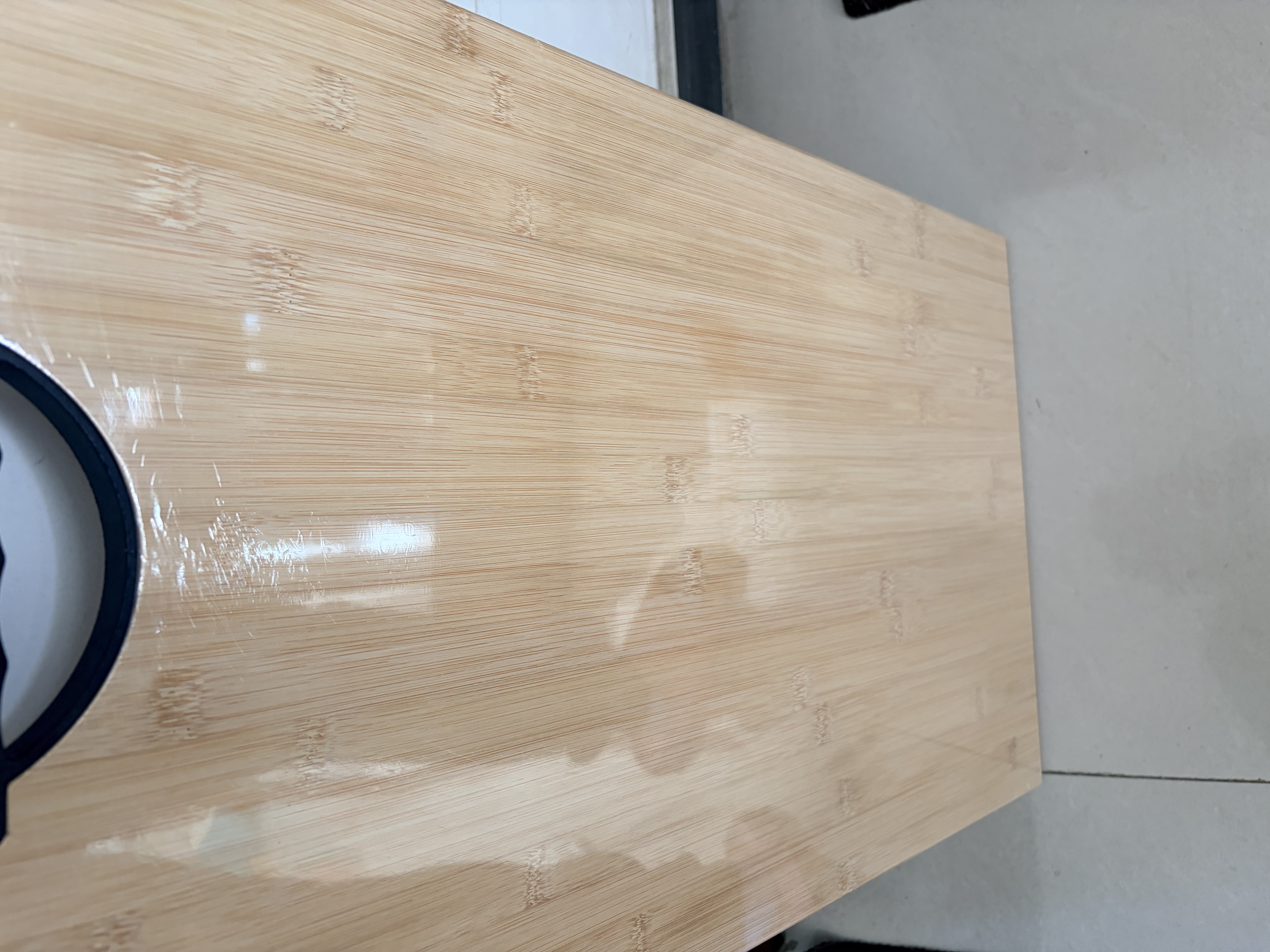 双枪天然竹砧板切菜板无漆无蜡原竹案板大号擀面板60*37*1.7cm 实拍图