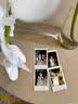 INSTAX富士instax立拍立得 mini相纸 白边双包20张+闪闪星钻边框贴 实拍图