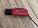 Sandisk闪迪16GB USB2.0 U盘 CZ50酷刃 黑红色 小巧便携 时尚设计 安全加密软件 实拍图