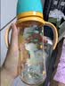 贝亲（Pigeon）PPSU双把手防胀气奶瓶330ml 绅士豹 L号奶嘴 6月+ AA223 实拍图