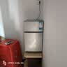 志高（CHIGO）小冰箱迷你小型家用冷藏冷冻两用宿舍出租房用双门办公室电冰箱节能省电 【店长推荐】48L银色【一级能效丨全国联保】 实拍图