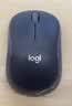 罗技（Logitech）M185鼠标 无线鼠标 办公鼠标 对称鼠标 黑色蓝边 带无线2.4G接收器 实拍图