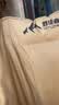 YTZ户外折叠椅躺椅月亮椅露营椅子便携式办公室坐躺睡午休钓鱼沙滩椅 【卡其色】四档调节+腿托【全椅舒适加棉坐躺可调节】 实拍图