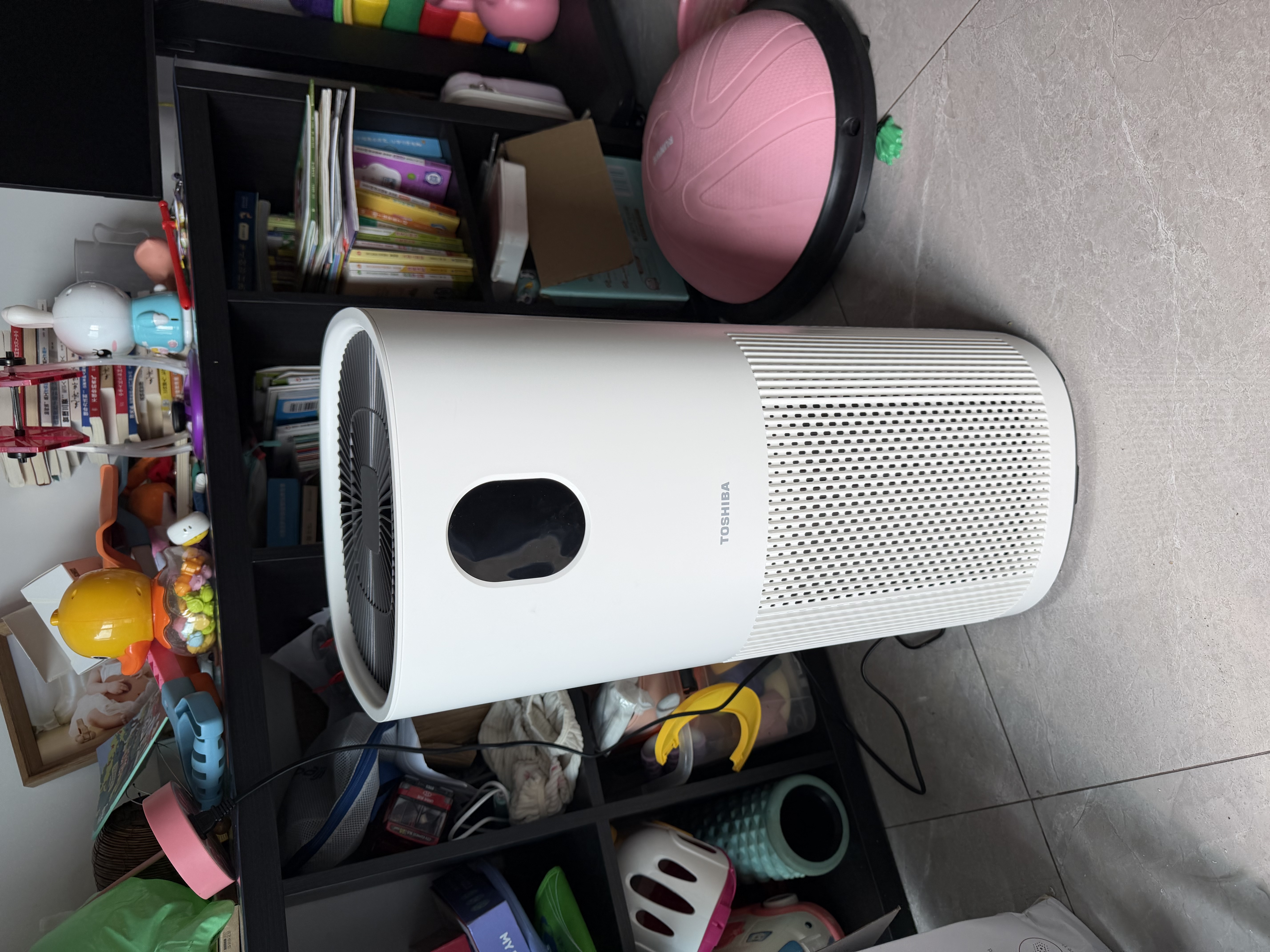 东芝（TOSHIBA）【保价11.11】加湿器空气净化器无雾加湿净化一体机消字号认证除花粉过敏源烟味除醛除菌大白梨Pro 实拍图