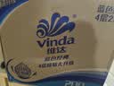 维达（Vinda）有芯卷纸 蓝色经典4层200克*27卷 高克重卫生纸 厕纸纸巾整箱 实拍图