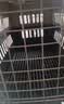 宠物航空箱猫咪空运包猫笼猫包狗狗托运便携车载猫箱子 灰色大号【48*32*30cm】 航空箱 实拍图