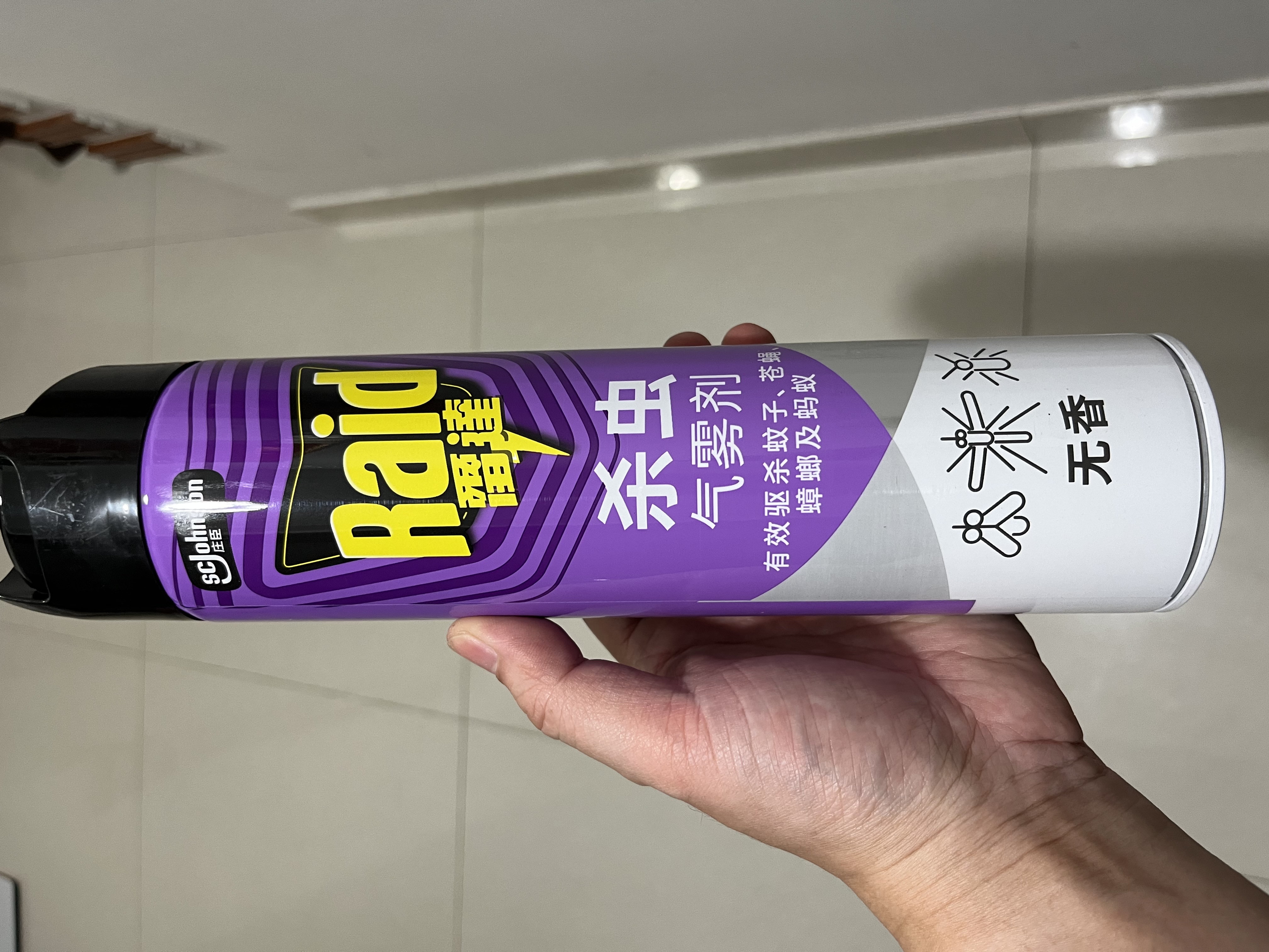 雷达（Raid）杀虫剂喷雾600ml（无香型）杀虫剂 实拍图