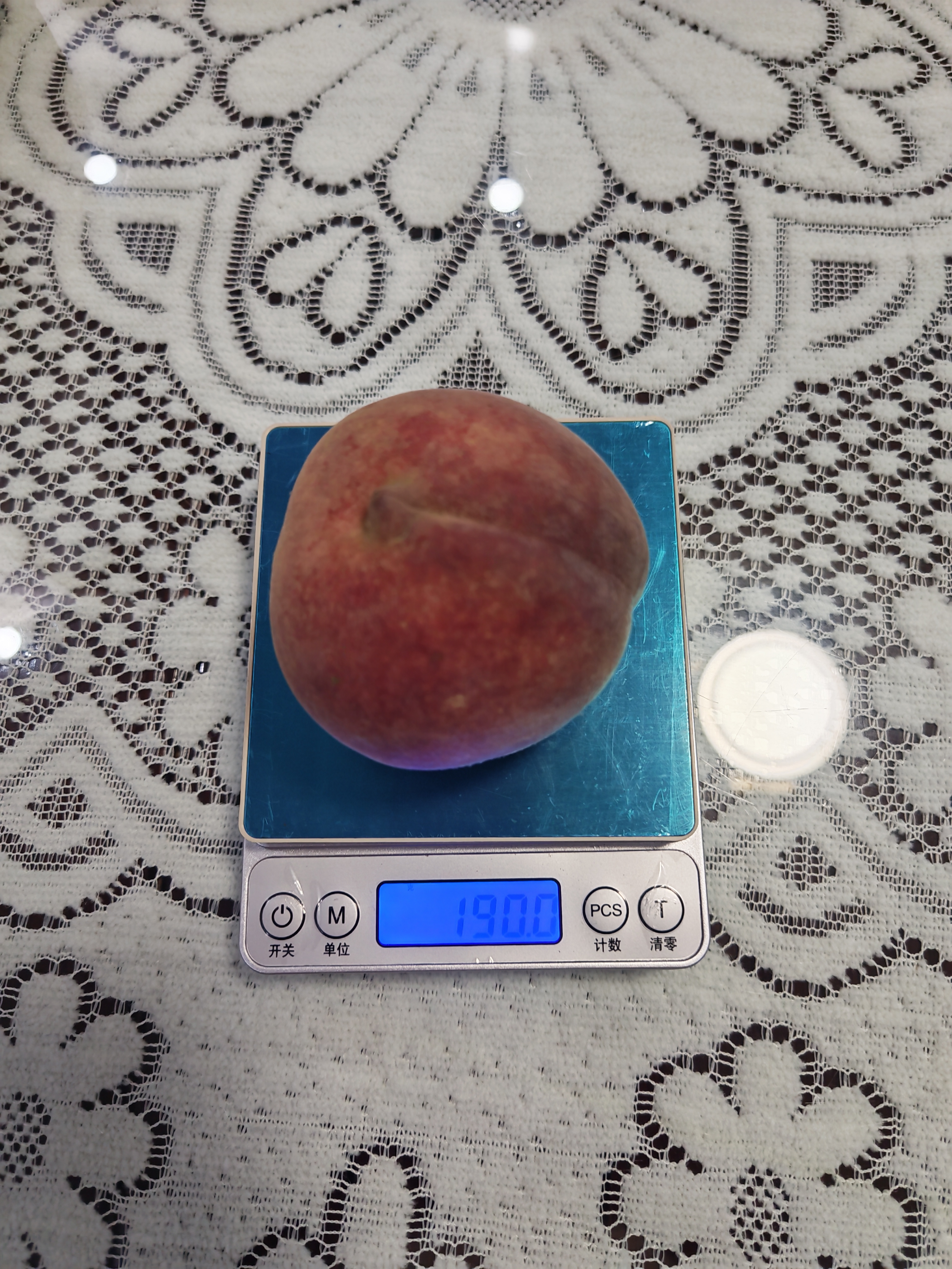 京鲜生大美山东青州蜜桃 净重4.5斤 单果100g+ 脆甜爽口水果源头直发 实拍图