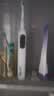 usmile笑容加智能扫振电动牙刷 P20PROS冰河白 60°大摆幅 深度清洁护龈 情侣送男友女友 生日实用礼物 实拍图