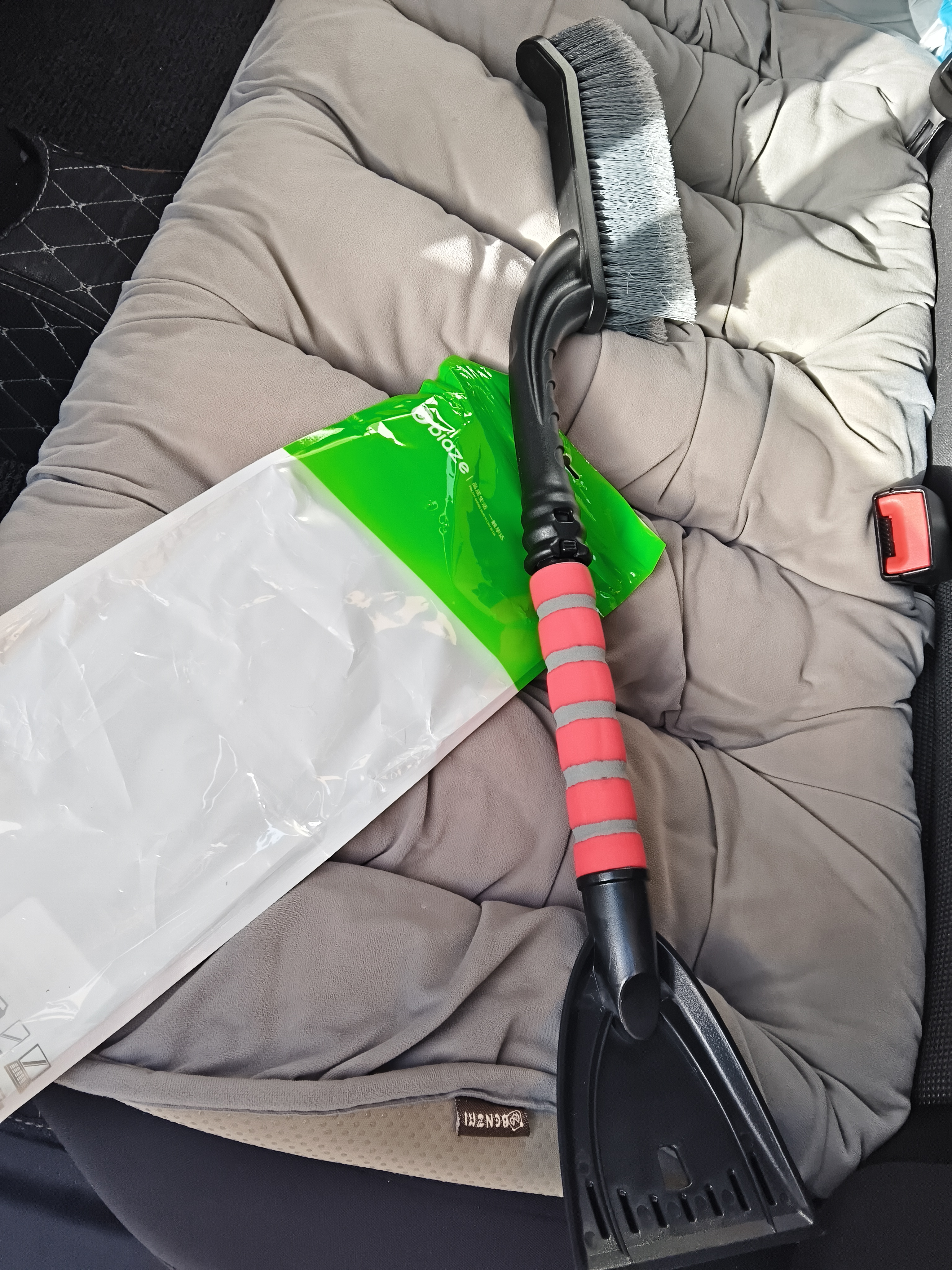 毕亚兹汽车除雪铲 车用车载除冰冬季扫雪汽车玻璃刮雪铲清雪工具ZQ5 实拍图