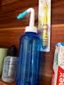 乐仪手动洗鼻器成人儿童鼻腔冲洗器生理盐水鼻炎洗鼻壶500ml共60包盐 实拍图