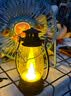 【露营灯】创意复古手提小夜灯网红迷你氛围小马灯桌面摆拍油灯 复古手提小夜灯【黑色1个】 实拍图