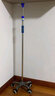 医用输液架不锈钢打点滴挂水吊水腹透液用品吊瓶杆腹膜透析挂架家用诊所用移动式可伸缩 五角带轮带刹车加粗杆 实拍图