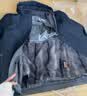 罗蒙（ROMON）90%鹅绒羽绒服男爸爸装厚款保暖26年秋冬商务休闲羽绒服蓝灰M 实拍图