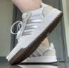adidas ENTRAP美式校园风运动鞋少年感复古篮球风板鞋阿迪达斯   白色/金属暗银   42 实拍图
