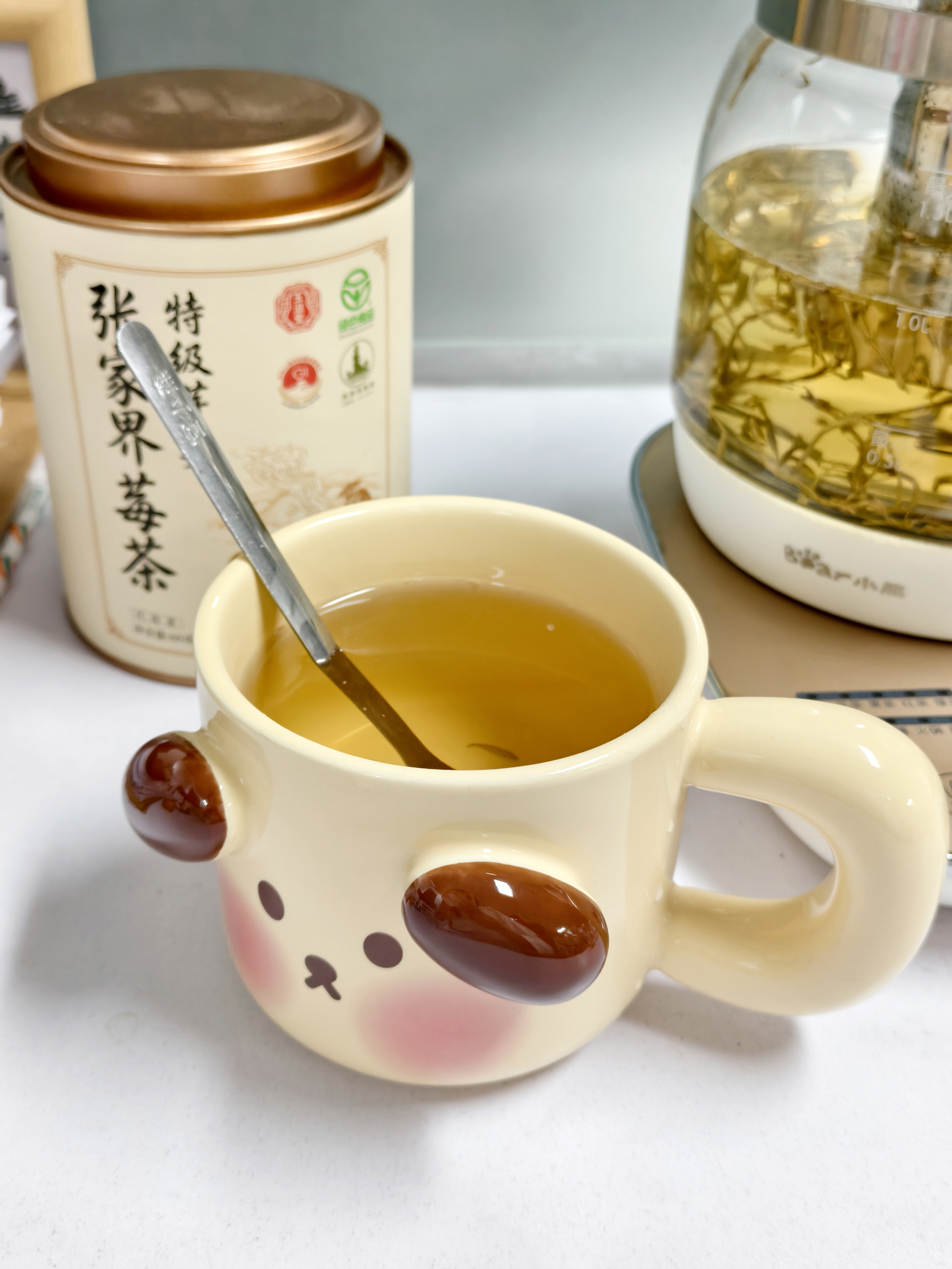 玉滋堂莓茶特级野生张家界降三月2026新茶高搭永顺霉茶藤茶节日礼盒60g 实拍图