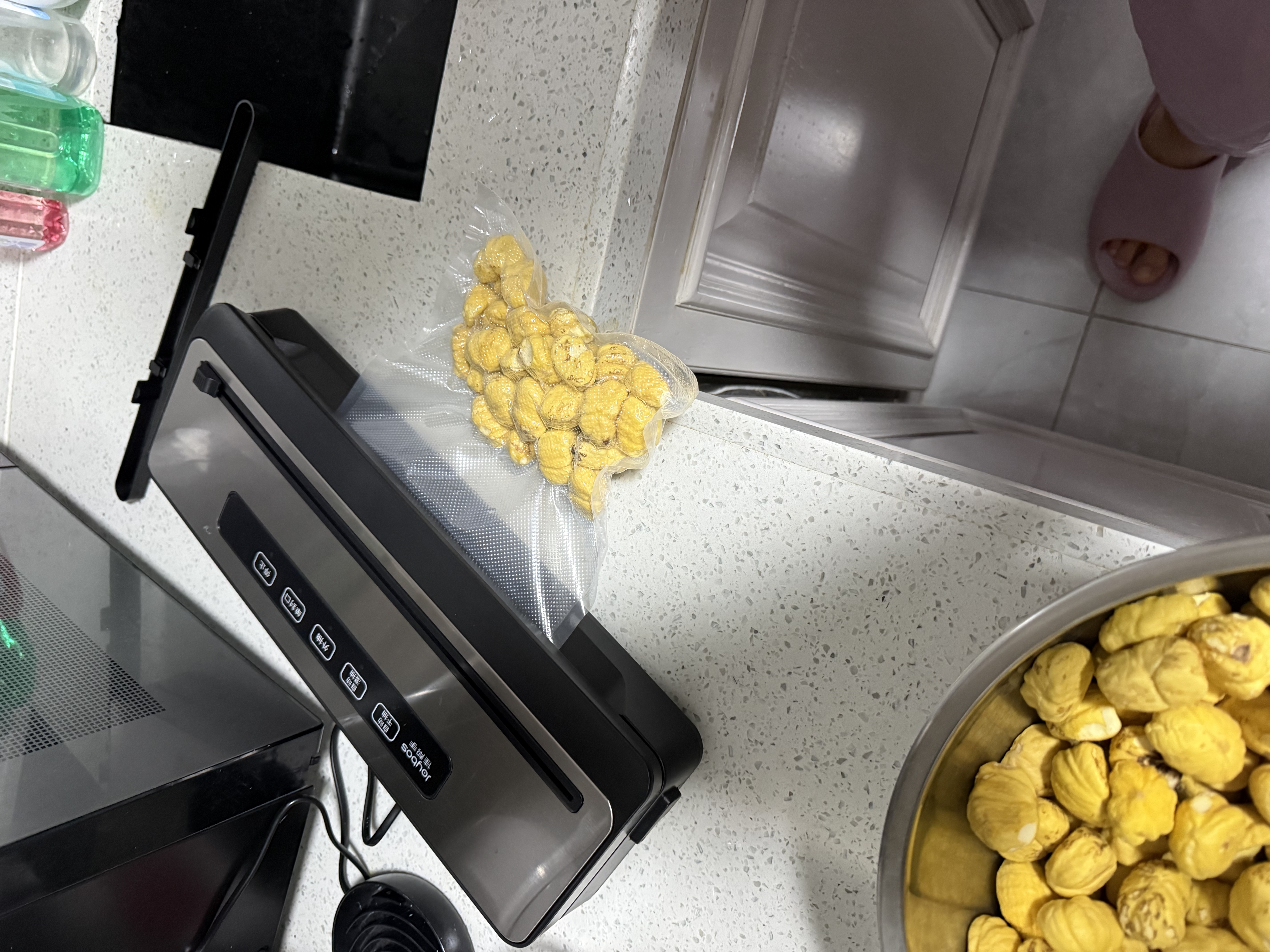 佳帮手真空封口机全自动抽真空包装机70KPA加强大吸力家商用干湿两用食品腊肠肉保鲜食品塑封机 实拍图