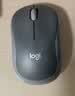 罗技（Logitech）M185鼠标 无线鼠标 办公鼠标 对称鼠标 黑色灰边 带无线2.4G接收器 实拍图
