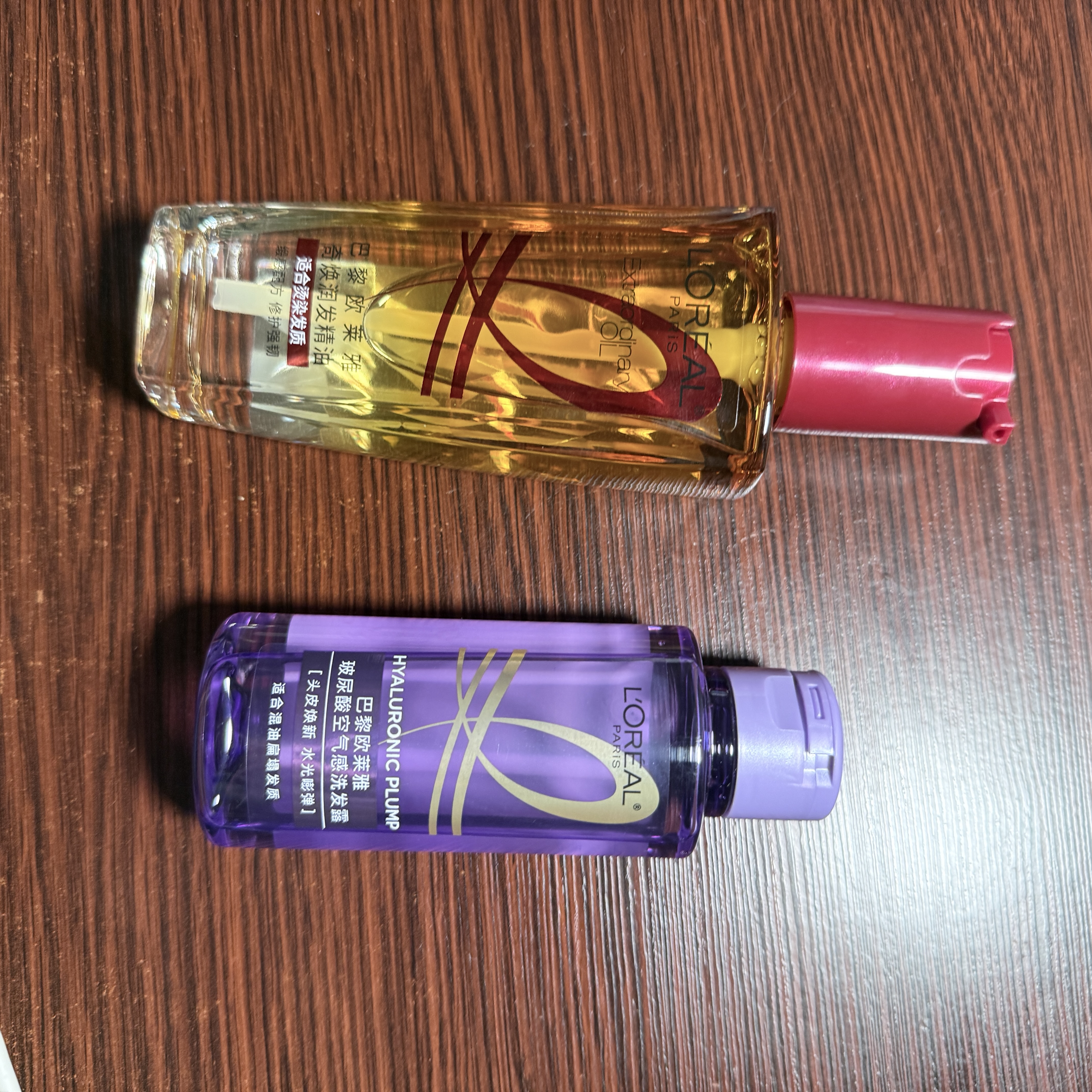 欧莱雅奇焕润发护发精油100ml(小红瓶  免洗 强韧 防损伤 修护强韧) 实拍图