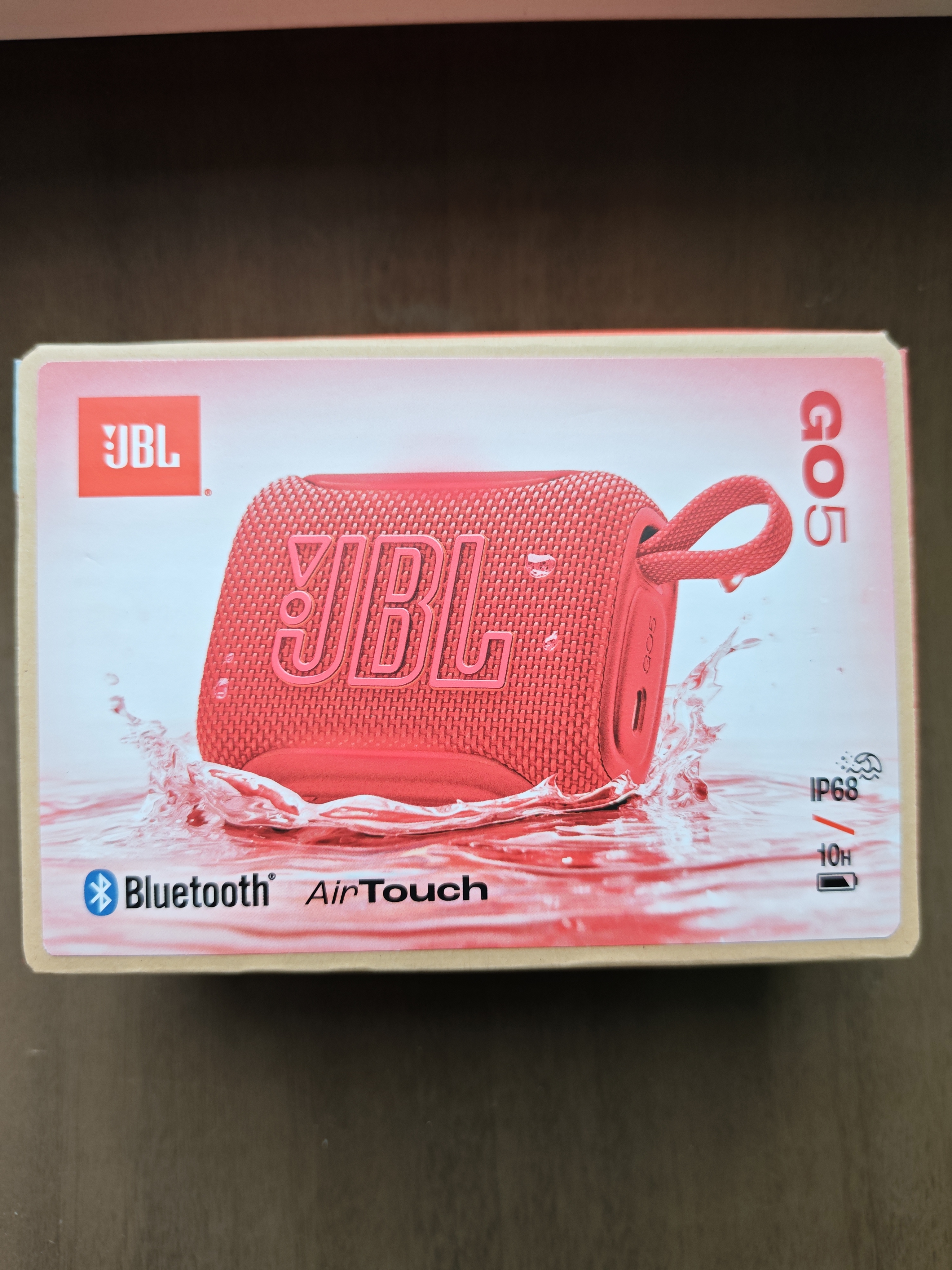 JBL GO5 音乐金砖五代 蓝牙音箱 便携迷你音响 氛围灯音箱 口袋音箱 Pocket出游搭子 礼物音箱 石榴红 实拍图
