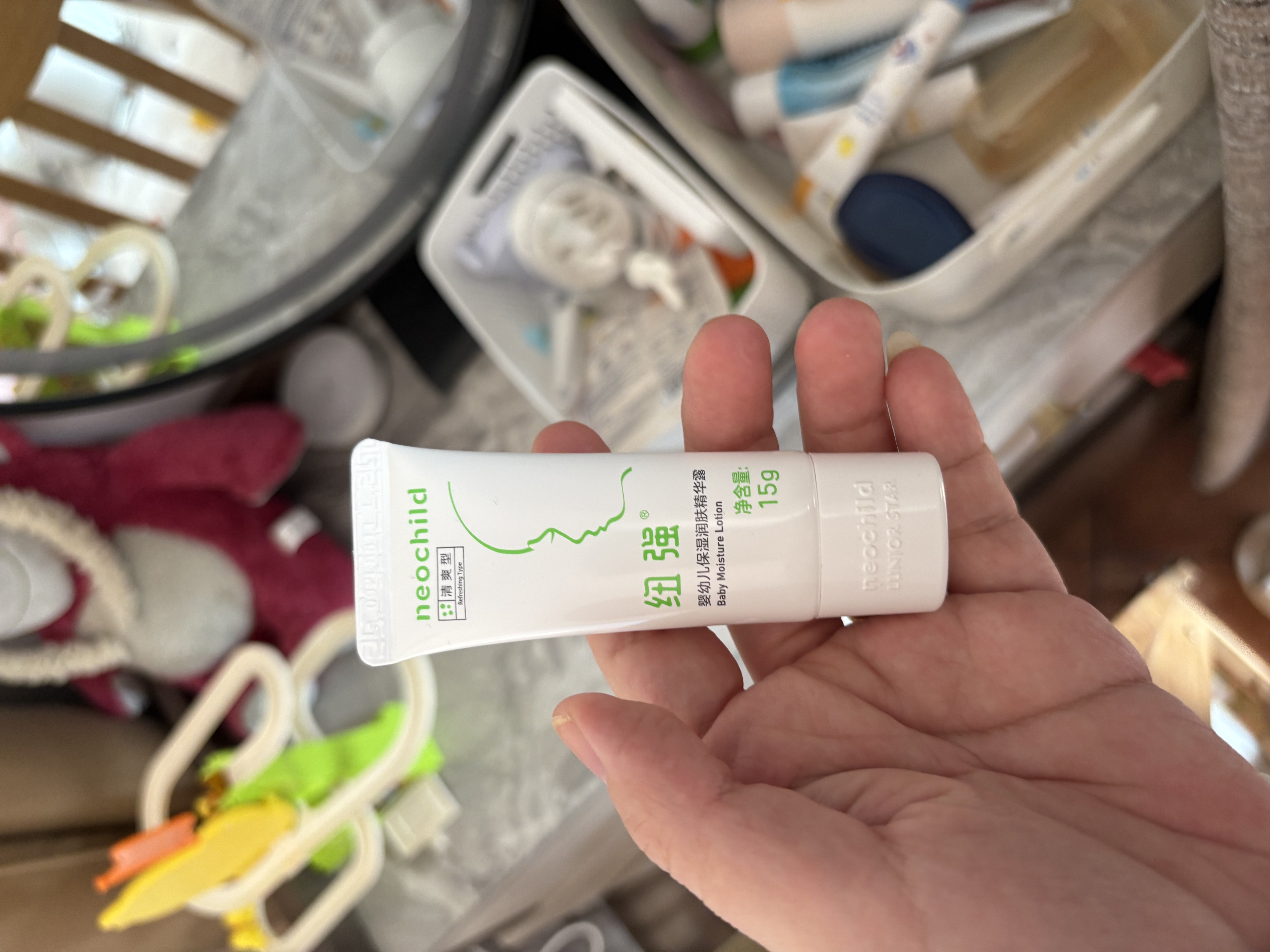纽强婴幼儿清爽轻薄水润护肤精华露15g/支（旅行装） 实拍图