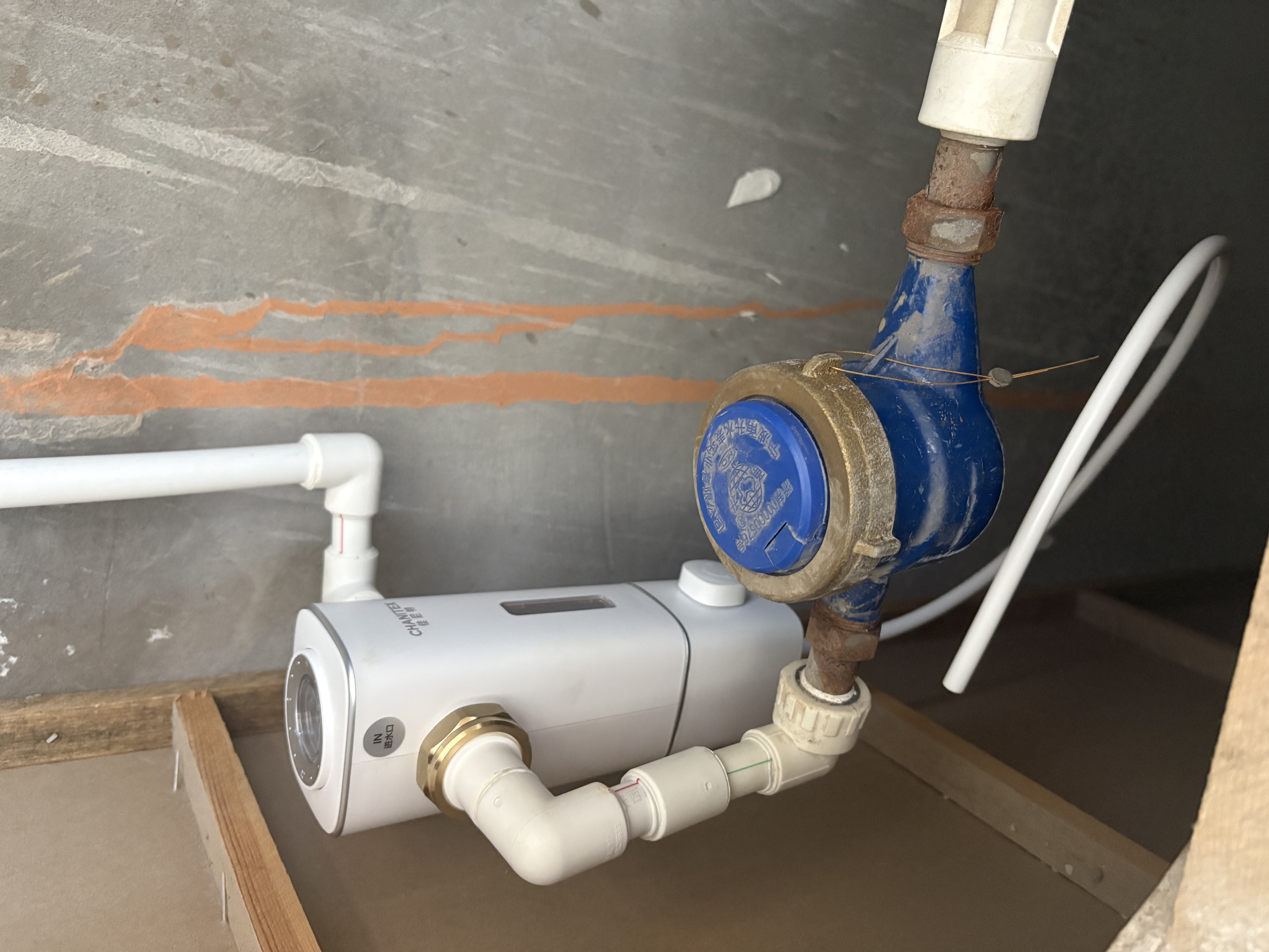 史密斯（A.O.SMITH）佳尼特大白瓶前置过滤器免插电20T/H 全屋滤水器反冲洗自来水防冻全铜防爆T7PRO自营【2026新款】 实拍图