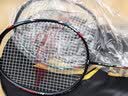 李宁（LI-NING）羽毛球拍中杆碳素280碳复合对拍AYPV087-22 (穿线含羽毛球手胶） 实拍图