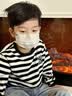 爱康尼儿童口罩医用6-12岁独立8-12岁一次性防尘雾霾高颜值奶茶驼 实拍图