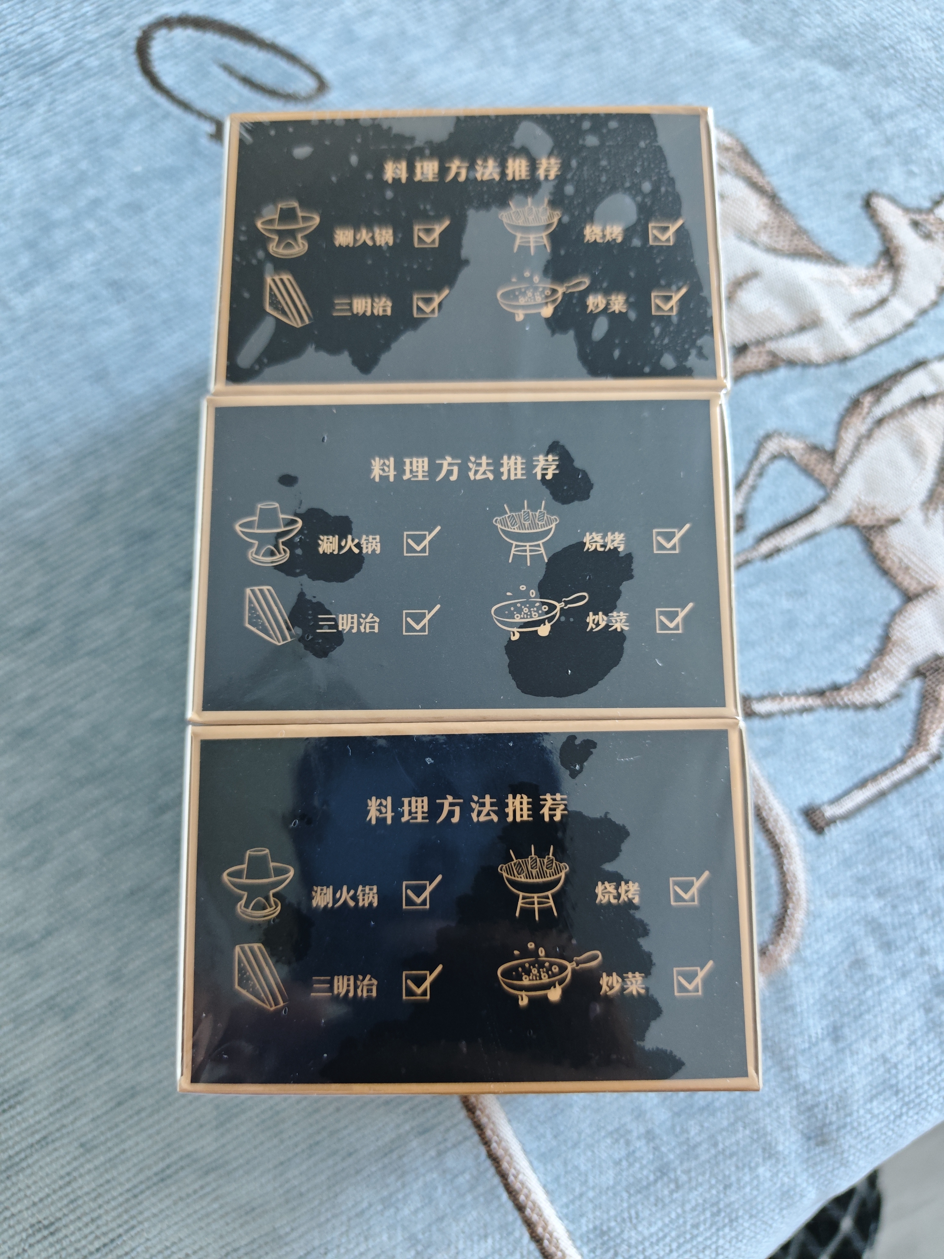 王家渡低温午餐肉198g*3盒原味速食泡面火锅夜宵烧烤早餐三明治方便食材 实拍图
