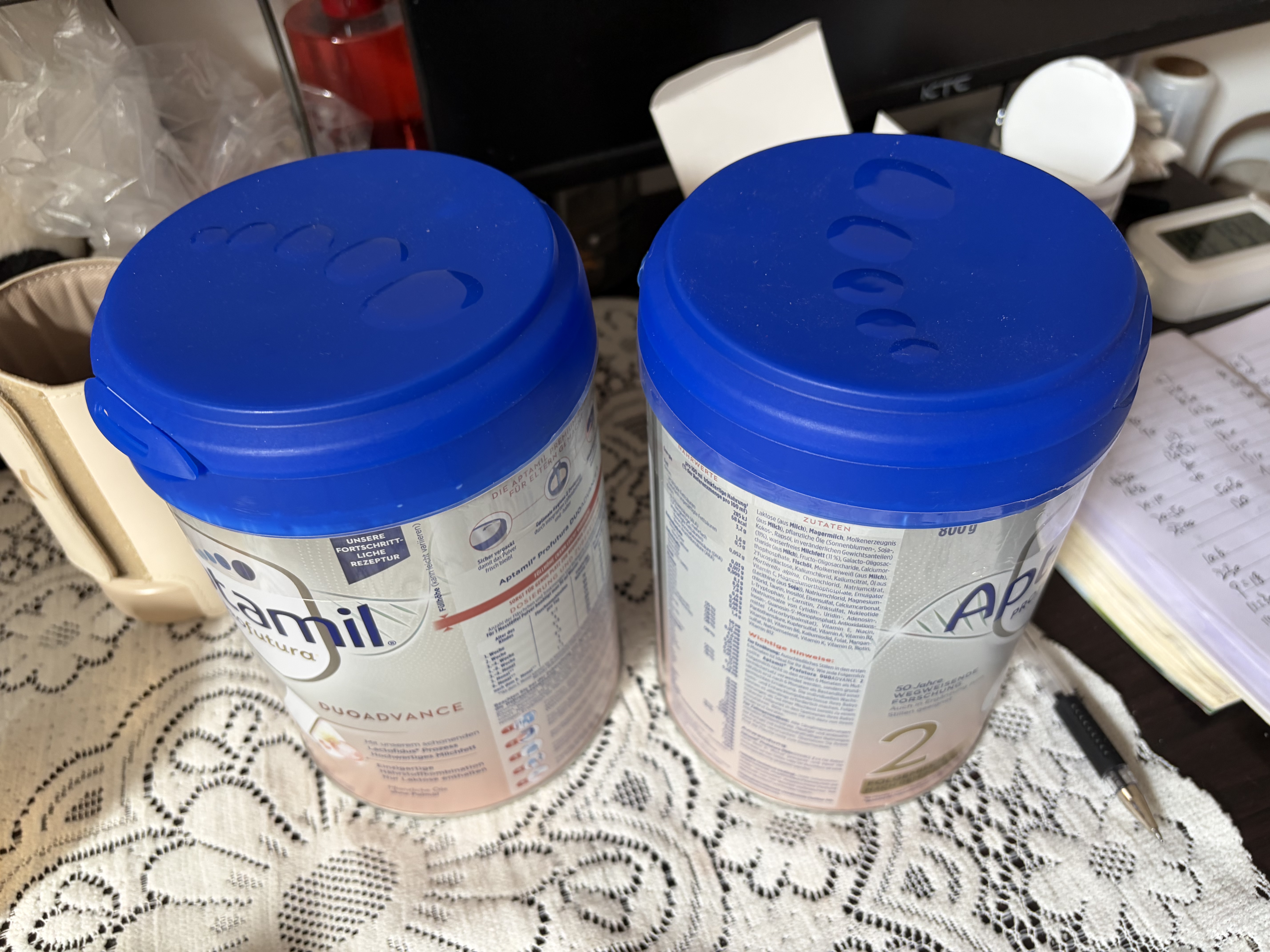爱他美德国白金版德爱白金婴幼儿配方牛奶粉初生儿【咨询领大额券】 2段【咨询领大额券】800g*6罐 实拍图