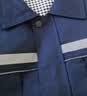 AETEL防静电工作服套装男春秋长袖劳保服电焊汽修工装印制 藏蓝175 实拍图