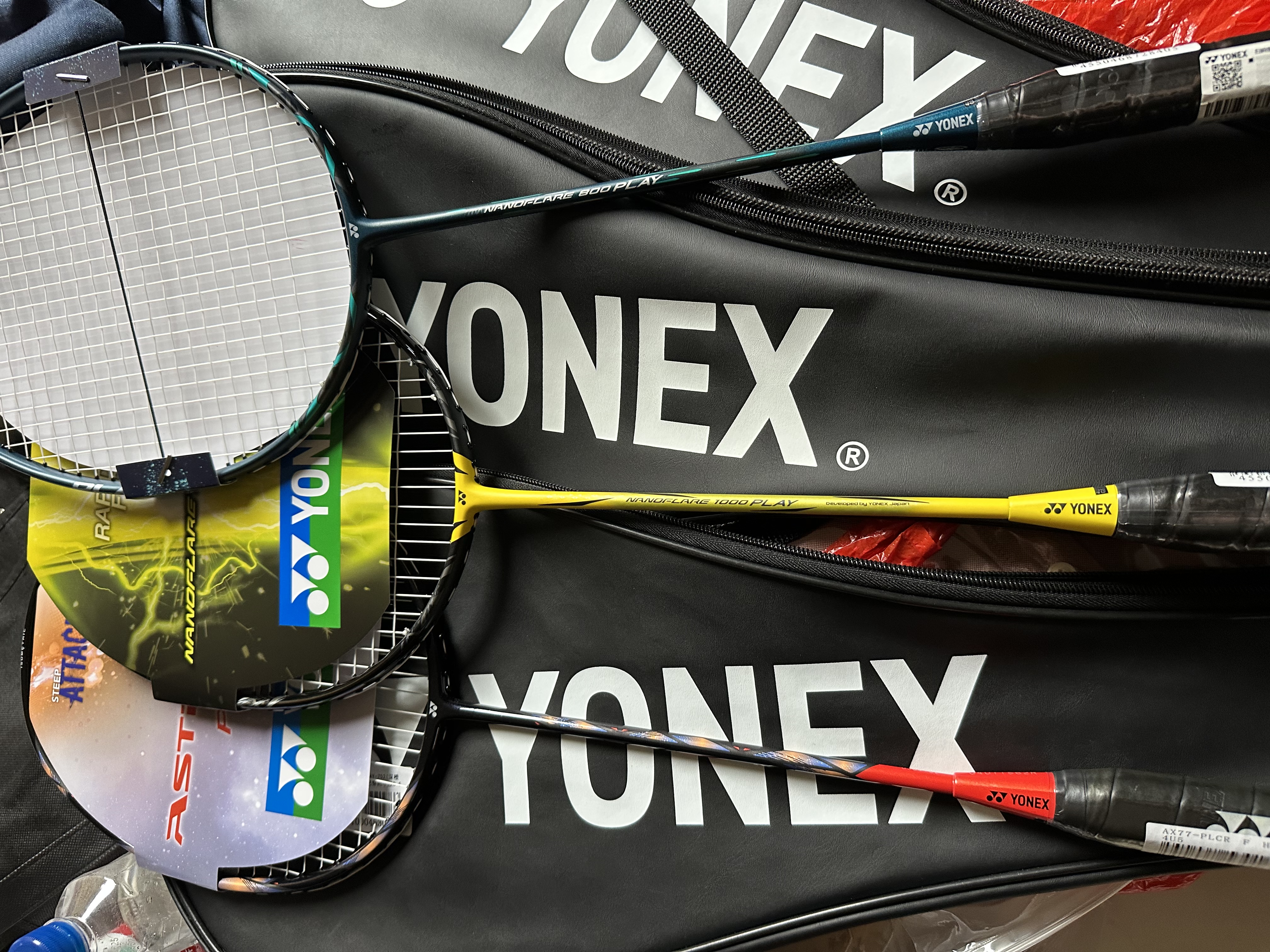 尤尼克斯（YONEX）羽毛球拍全碳素速度疾光NF700PLAY深空蓝已穿线附手胶 实拍图