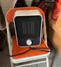 美的（Midea）【小身材】暖风机家用/小太阳取暖器/小型电暖器/电暖气/电热风扇/暖手宝台地两用速热便携HFU15D 实拍图