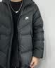 耐克（NIKE）男子印花拉链口袋短款冬季连帽保暖防风夹克运动羽绒服 DV1132-010 XL 实拍图