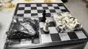 友邦（UB） 国际象棋磁性折叠便携成人儿童学生教学露营用棋4812B-C(大号) 实拍图