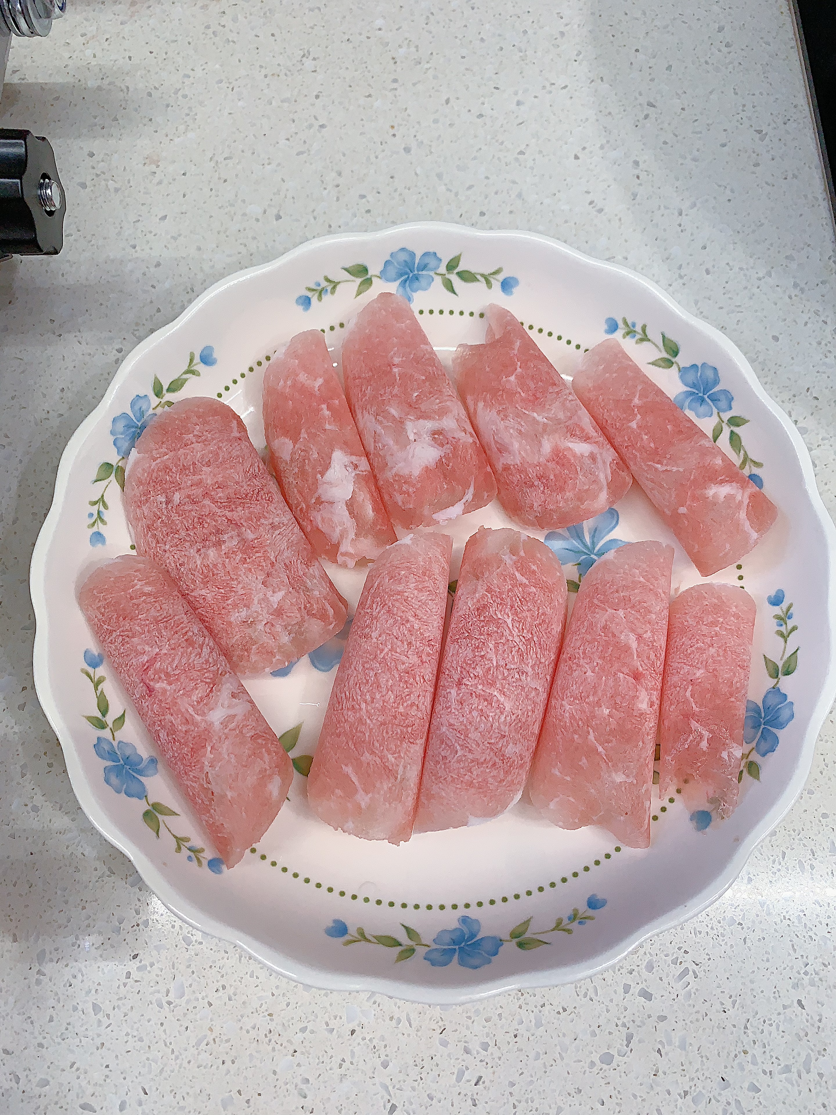 双枪（Suncha）切肉片机430牛羊肉卷切片机家用刨肉机切土豆神器手动切冻肉肥牛 实拍图