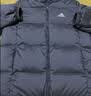 adidas 600蓬保暖连帽鸭绒羽绒服夹克外套男女秋冬阿迪达斯轻运动 黑色(推荐选大一码)   XS 实拍图