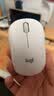 罗技（Logitech）M221 轻音鼠标 无线鼠标 办公鼠标 对称鼠标 带无线微型接收器 米白色 实拍图