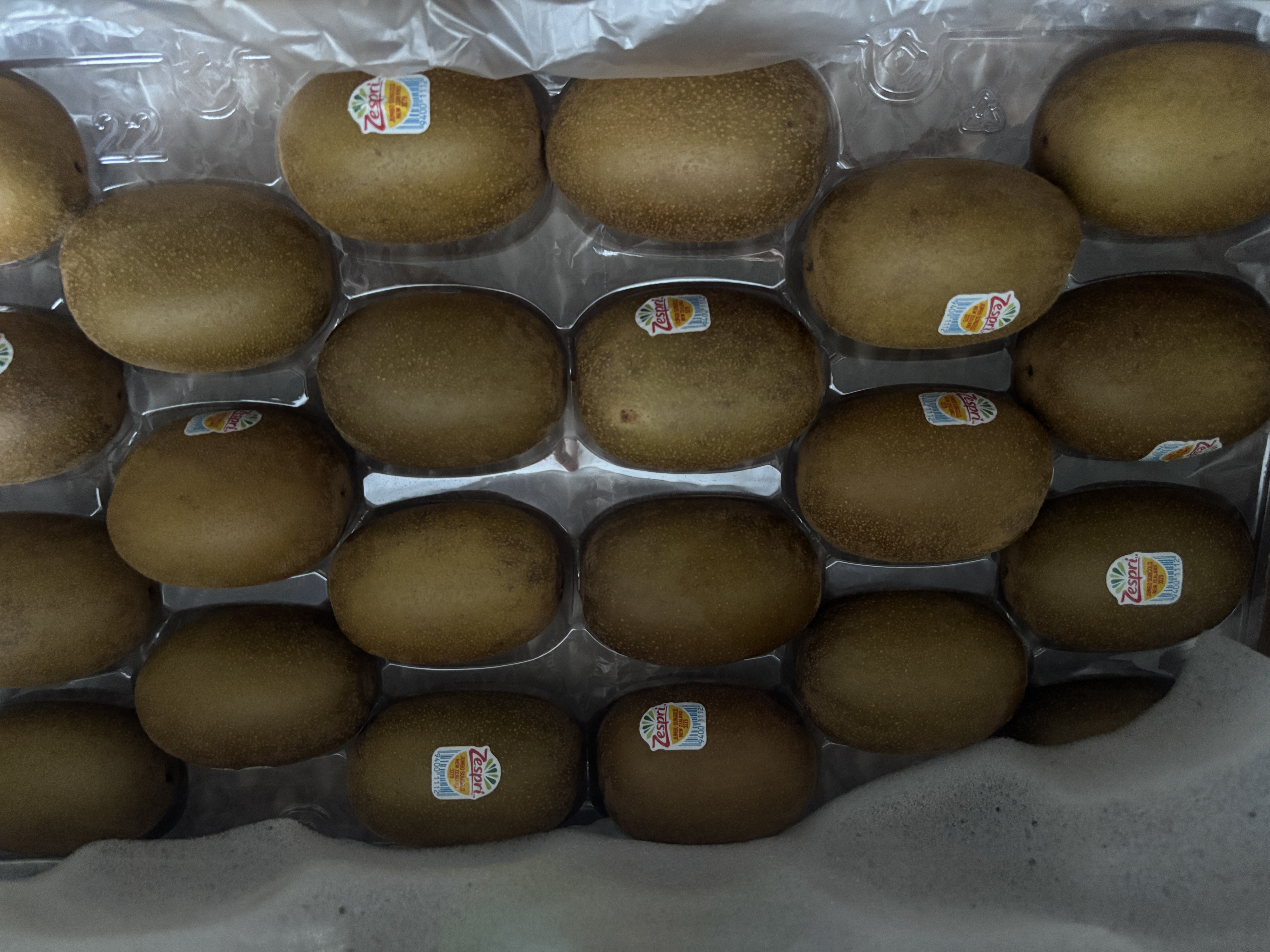佳沛（zespri）新西兰金奇异果22粒巨大原箱146-175g猕猴桃水果礼盒 实拍图