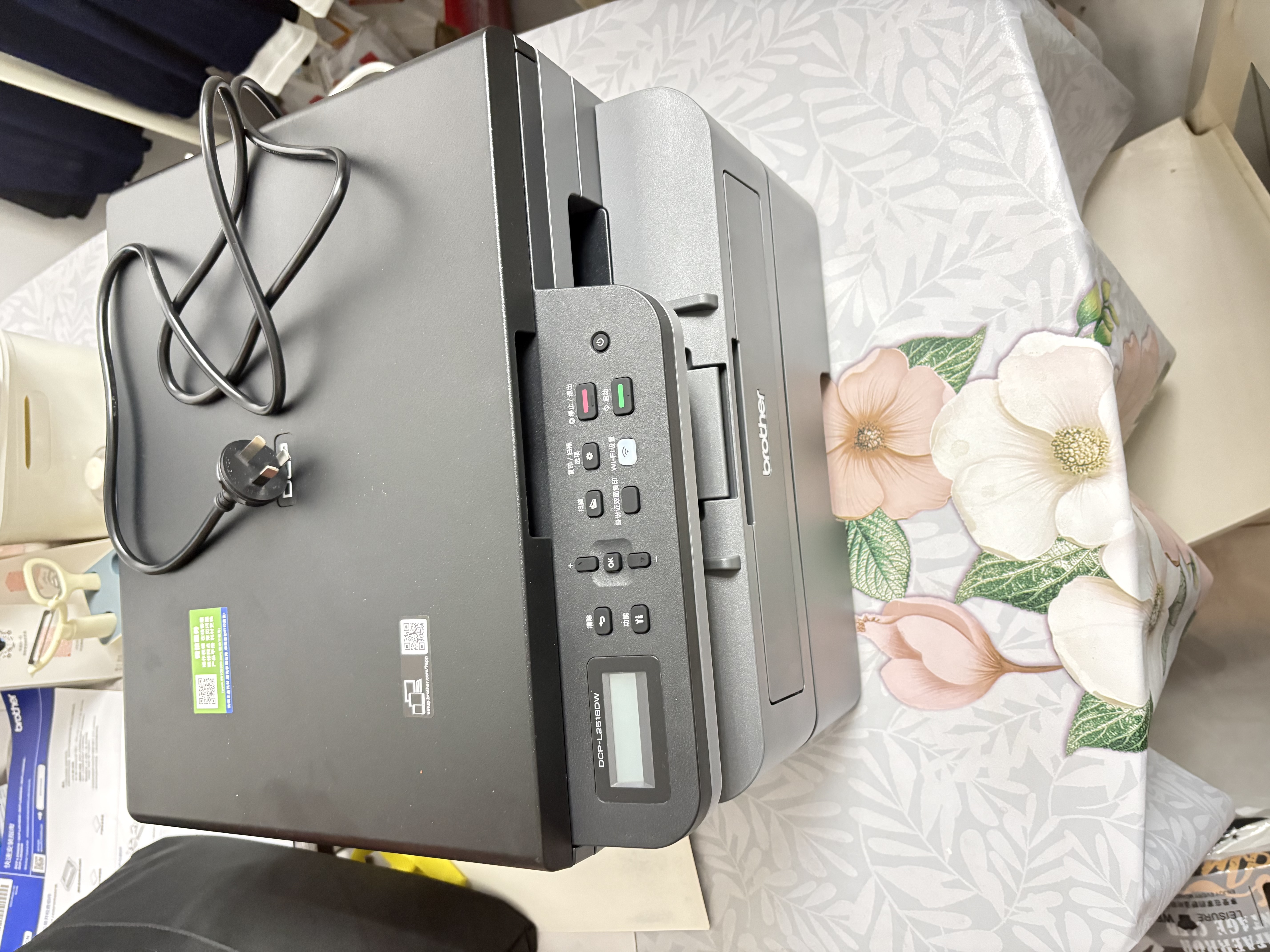 兄弟（brother）DCP-L2518DW 黑白激光打印复印扫描多功能学生家用办公 32页/分高速无线微信远程打印 自动双面 实拍图