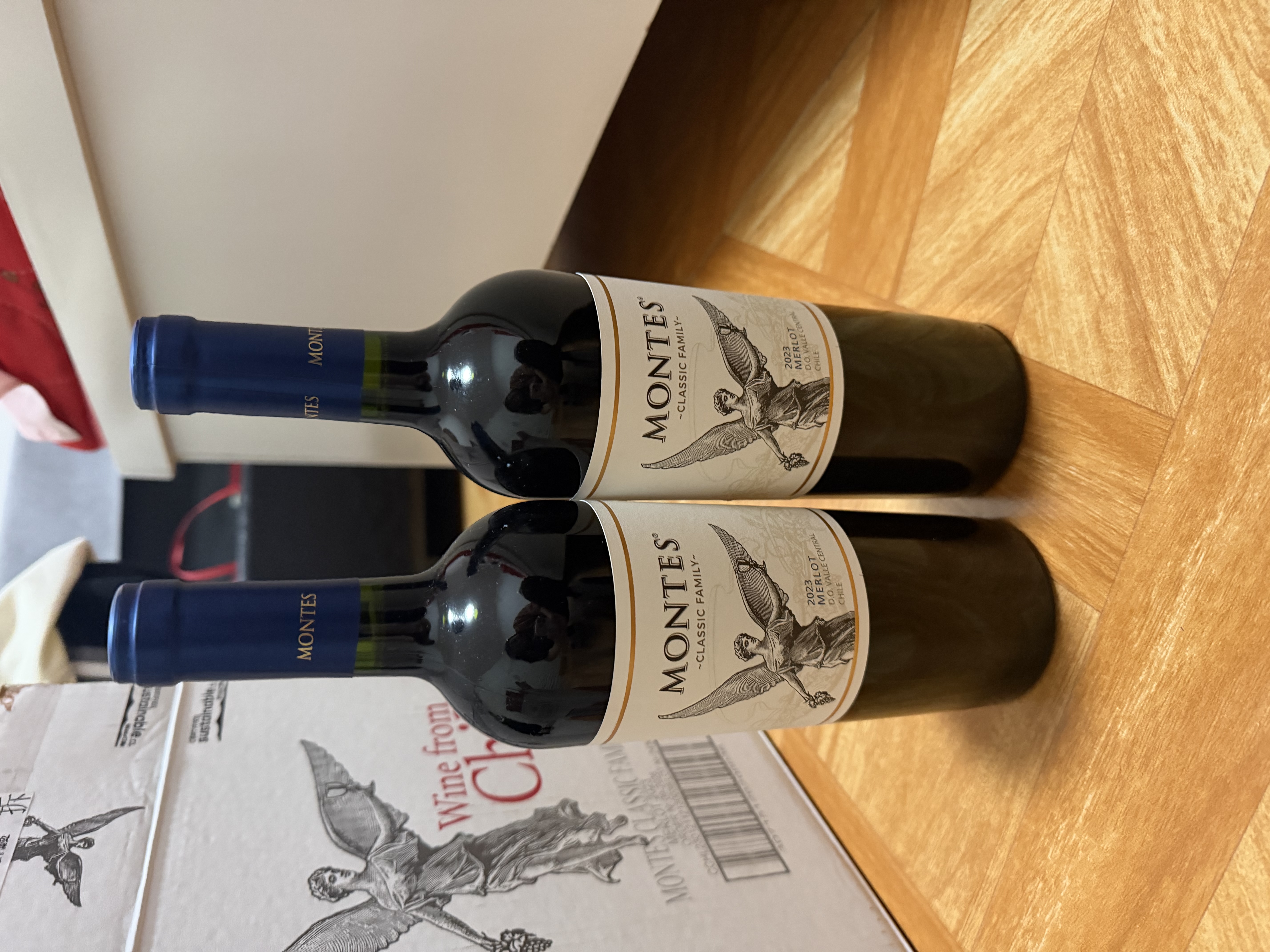 蒙特斯官旗 智利原瓶进口红酒 蒙特斯montes经典系列750ml 红葡萄酒6支组合整箱装 实拍图