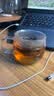 富光花茶杯透明茶杯内胆茶水分离杯办公室玻璃杯子水杯350ml 实拍图