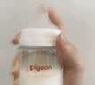 贝亲（Pigeon）新生儿 防胀气宽口径PPSU奶瓶160ml SS号奶嘴 0个月+AA261  实拍图