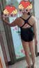 速比涛（Speedo）游泳馆专业竞速训练泳衣女连体抗氯速干显瘦游泳衣运动温泉泳装 黑色【专业训练】 XL (38) 身高170/体重64-69kg 实拍图