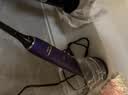 飞利浦（PHILIPS）声波电动牙刷高端钻石9系 10倍洁净去除99.9%牙渍 生日礼物送男士/女友HX9911/69紫 实拍图