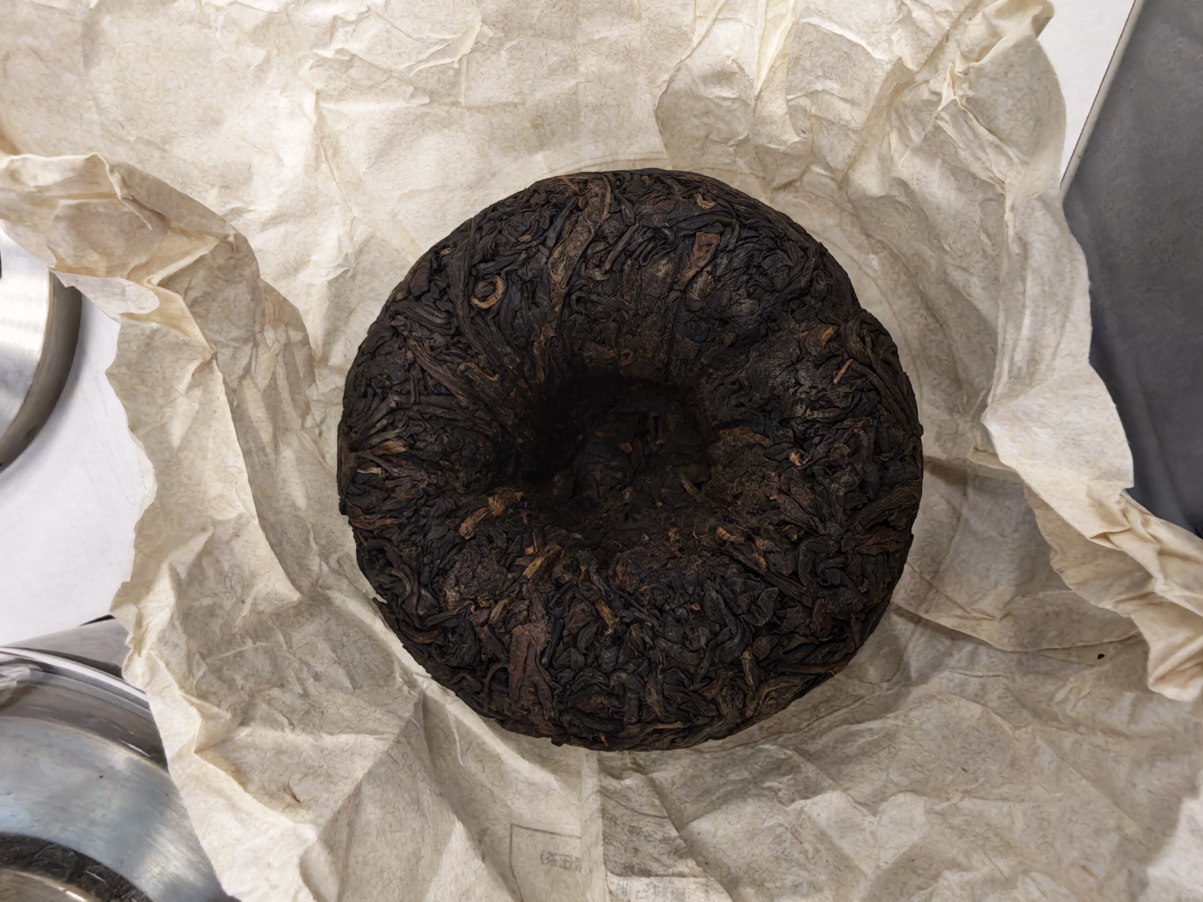 恬和云南普洱茶熟茶小沱茶勐海陈香茶叶10年陈糯香普洱熟茶100克 实拍图