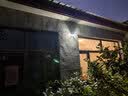 雷士（NVC）太阳能灯壁灯感应户外家用庭院灯农村室外LED投光灯光控+人体感应 实拍图